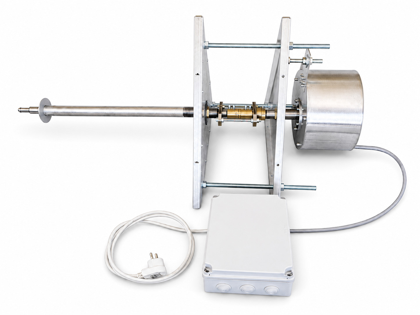 MZ-480 Clock Mechanism with Mounting Assembly, Control Box and Clock Hands - Image 2